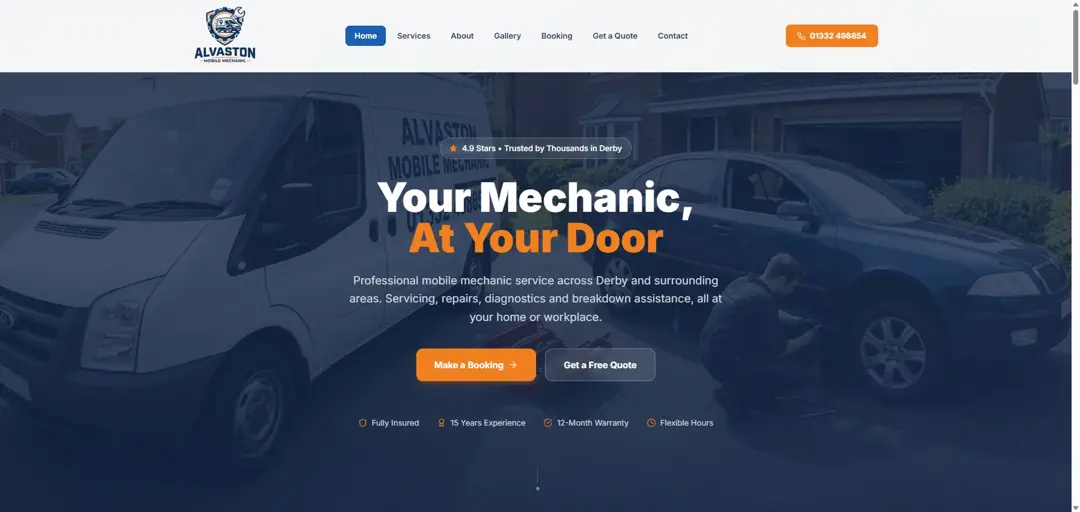 Alvaston Mobile Mechanic