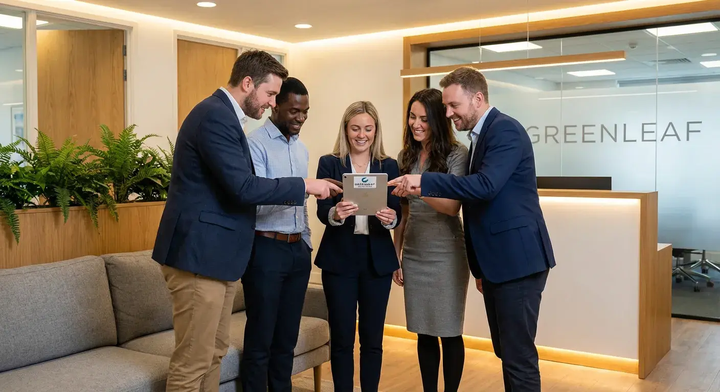 Professionals reviewing Flying Penguin services