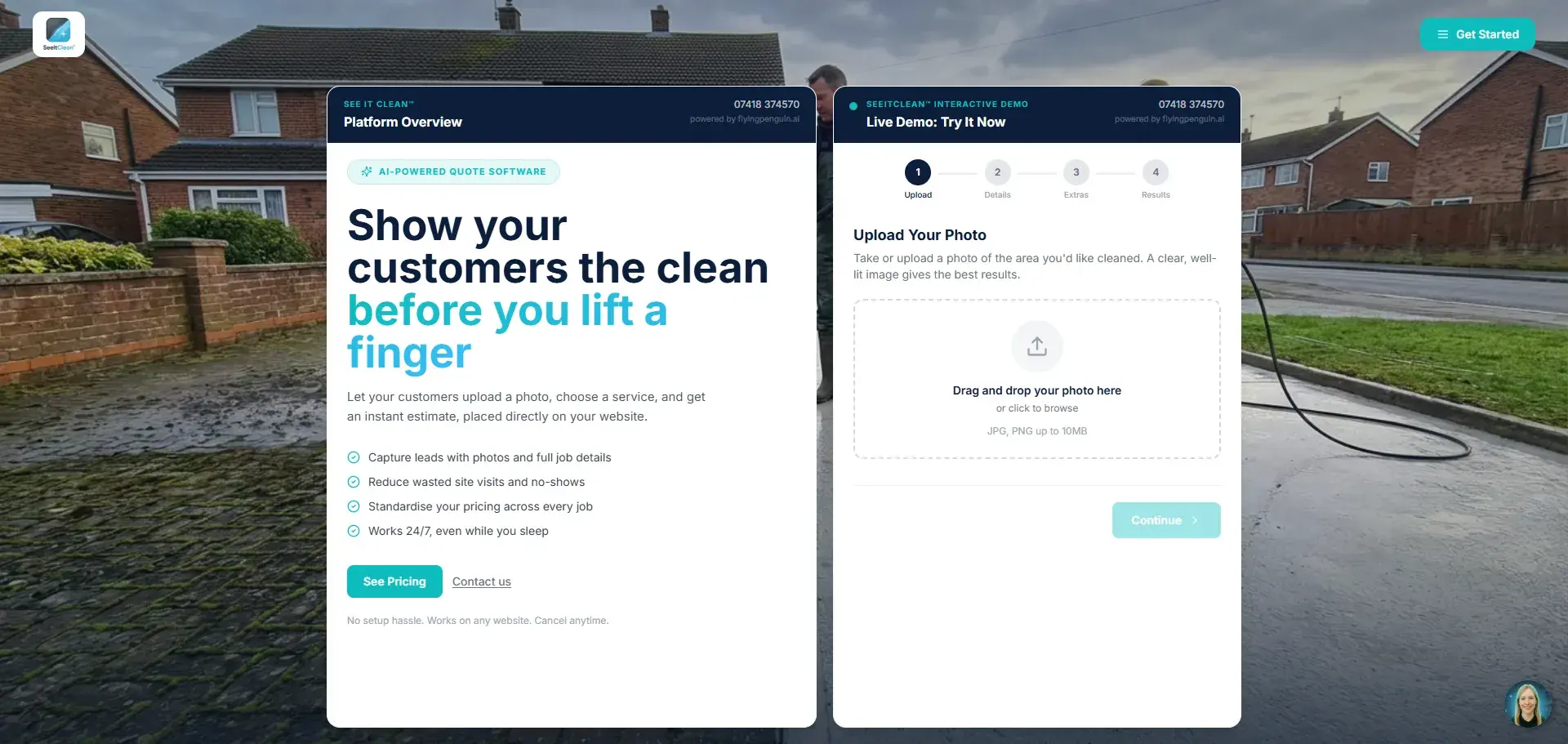 SeeItClean platform overview and live demo